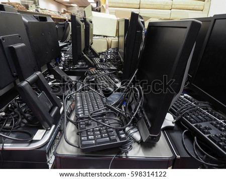 Similar – Image, Stock Photo wave of bankruptcies broke
