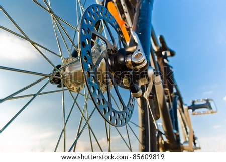 color bike in sunny day, bike series,