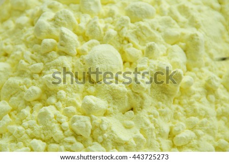 close up of sulfur powder texture and background Foto stock © 