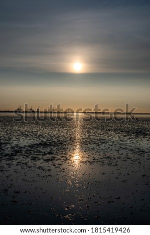 Similar – Image, Stock Photo Ebb tide on Helgoland