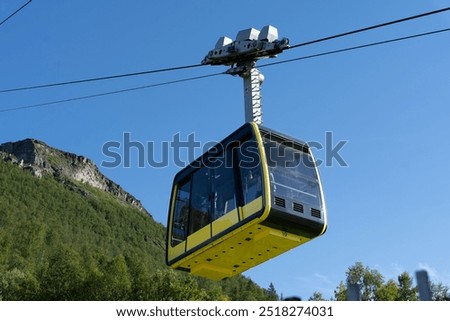 Similar – Foto Bild Seilbahn transport Berge