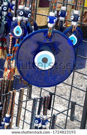 Crafts with the Turkish eye for the evil eye.
