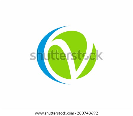 Logo letter C and V. Vector design for your company.