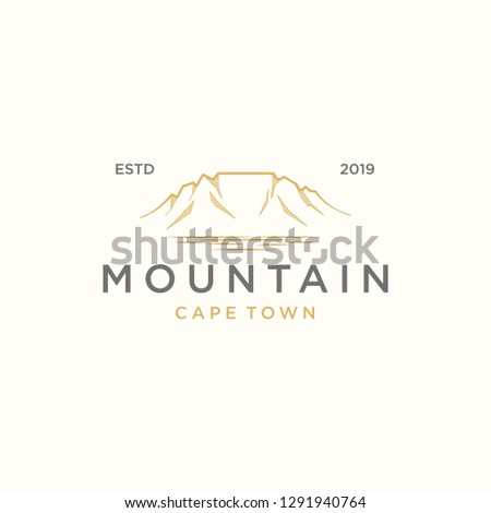 cape town mountain logo design inspiration 