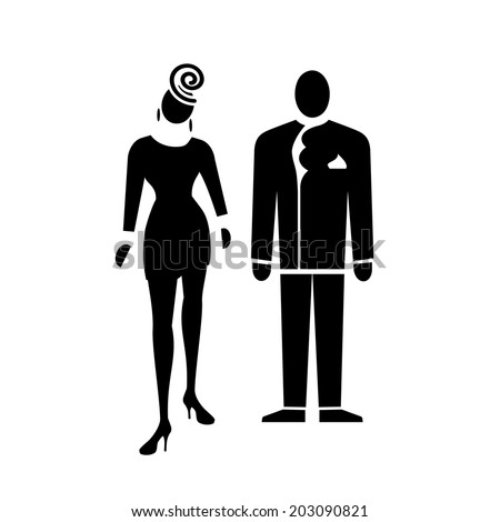 Business People Web Icon. Communication, Introduction And Party Symbol ...