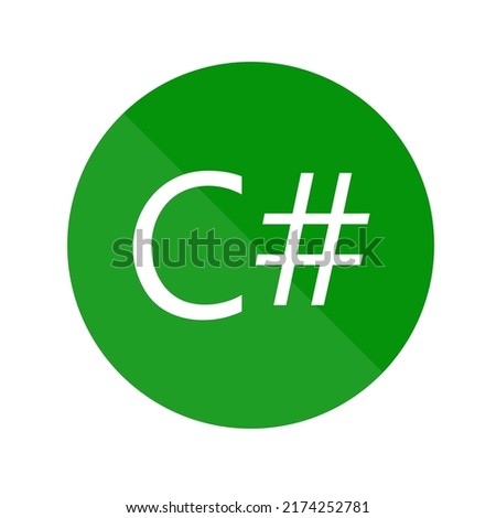C sharp programming language emblem 2022
