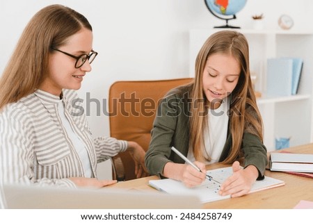 Similar – Image, Stock Photo homeschooling upbringing