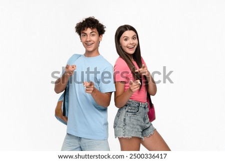 Similar – Image, Stock Photo Boy laughing in the garden