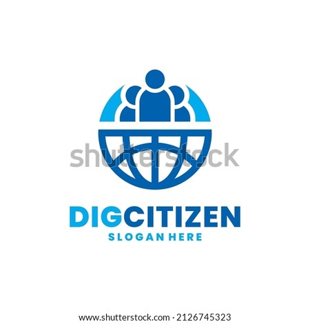 Citizen logo vector