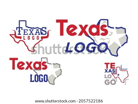 Texas state logo concept examples