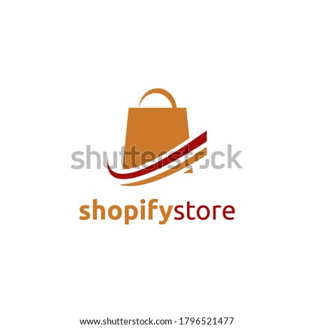 Shopify Store logo Vector Templates Business