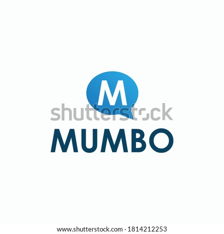 M, Mumbo Logo Vector Simple Templates Design