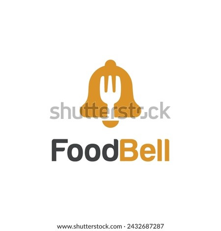 Food Bell Logo Simple Cute Templates