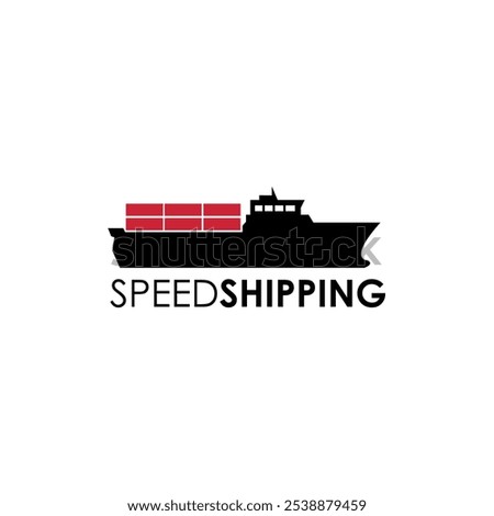 Speed Shipping Logo Design Cargo