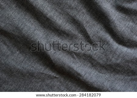 Grey Cotton T-shirt Texture (Hard Crumple)