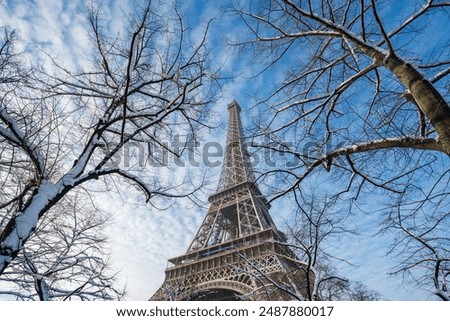 Similar – Foto Bild paris im winter Paris