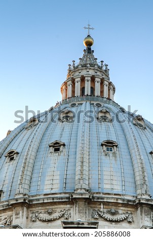 St. Peter's Basilica, St. Peter's Square, Vatican City. Rome