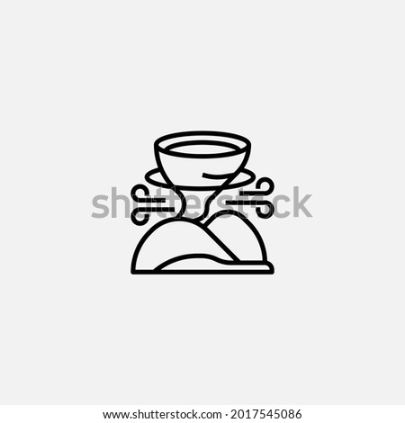 Sandstorm icon sign vector,Symbol, logo illustration for web and mobile