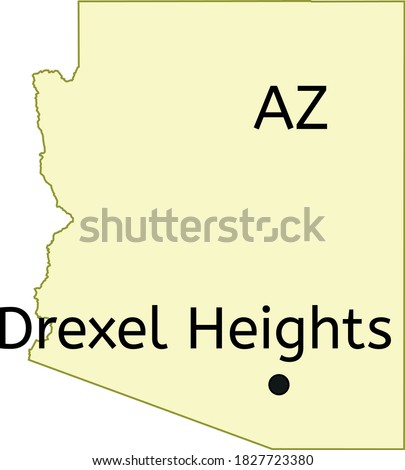 Drexel Heights census-designated place location on Arizona map