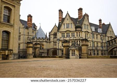 University buildings, Oxford University, Oxford, Oxfordshire, England