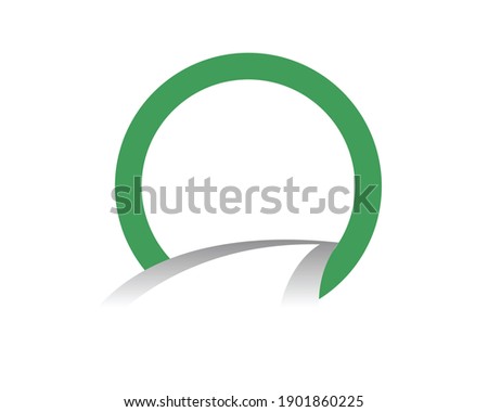 Simple Portal Tunnel Symbol Vector