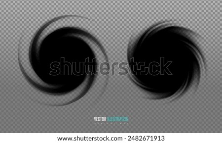 Similar – Image, Stock Photo Suction effect | Tunnel from the frog’s perspective