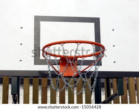 Basket for basketball ball game team sport