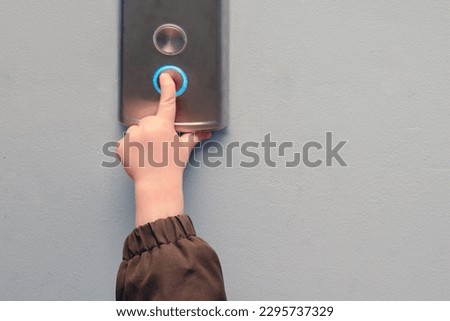 Similar – Image, Stock Photo a small child reaches for a strawberry