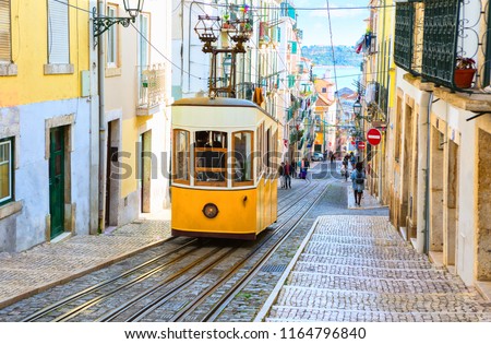 Similar – Foto Bild straße in lissabon