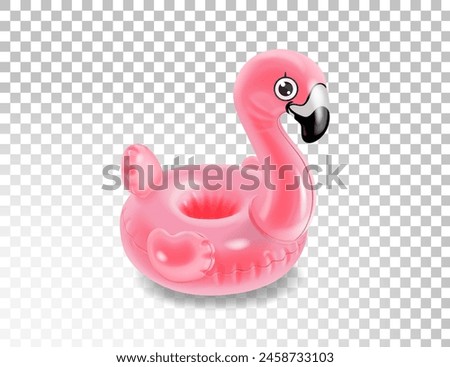 Similar – Image, Stock Photo Flamingo swimming animal