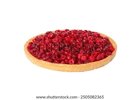 Similar – Image, Stock Photo Fruit berry pie and branch of lavender on table