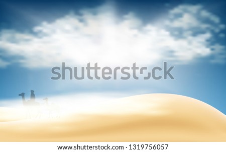 landscape of the desert in the day time