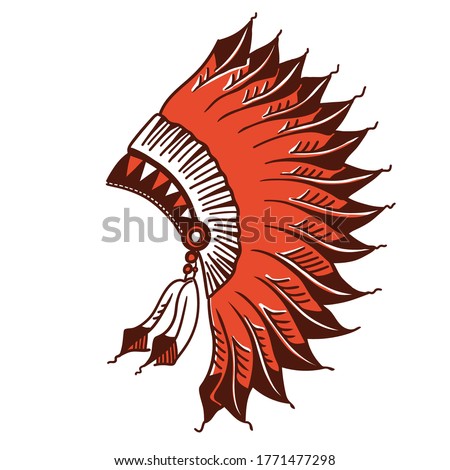 Indian Headdress Clipart | Free download on ClipArtMag