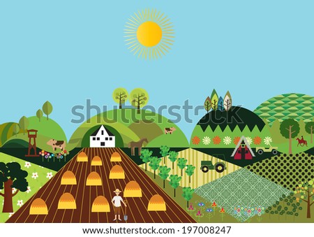 Valley farm