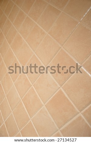 Tiled kitchen wall, abstract background vertical