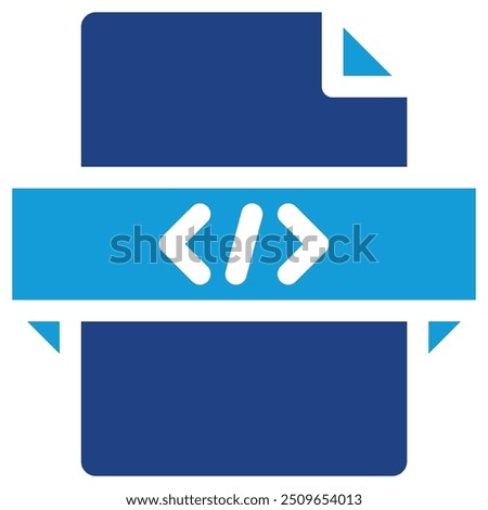 Javascript file icon vector illustration concept for Coding and Development symbol background simple vector