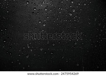 Similar – Image, Stock Photo Water drops after the rain