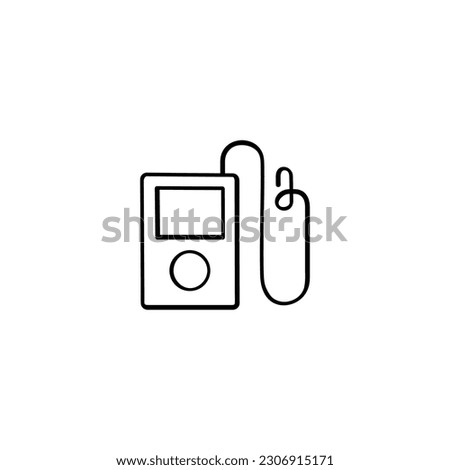 Ipod Line Style Icon Design