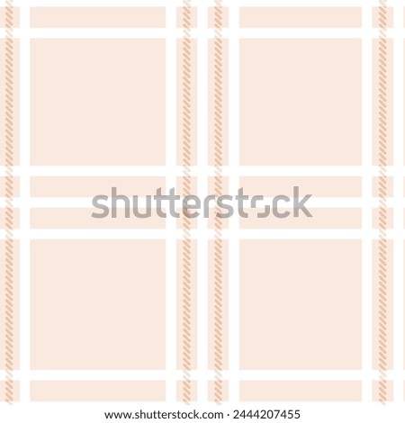 Hand drawn ropey checks capturing the spirit of Easter and spring with brown,off white,pastel peach. Great for home decor, fabric, wallpaper, gift-wrap, stationery, and packaging design projects.
