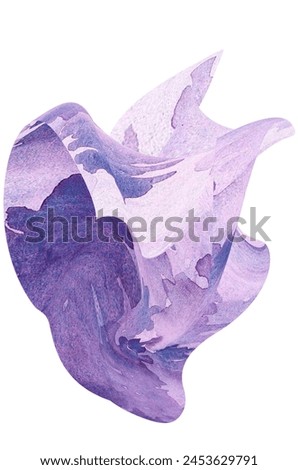 Similar – Image, Stock Photo ghostly violets in bloom