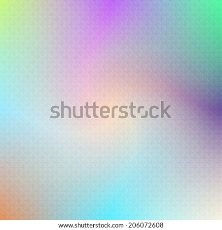 Soft rainbow background in blue, violet and green color-textured