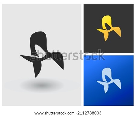 AB Logo letter shape monogram idea