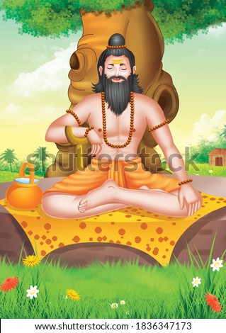 Buy Rishi Muni Photo A Sage Muni in the Ramayana Indian Gods Online in  India  Etsy