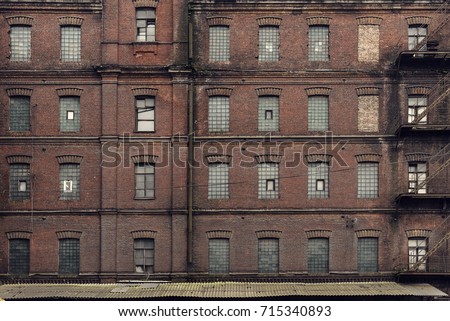 Similar – Image, Stock Photo Old building window with flora