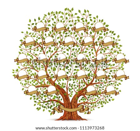 Family Tree Drawing | Free download on ClipArtMag