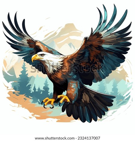 Soaring Eagles Clipart | Free download on ClipArtMag