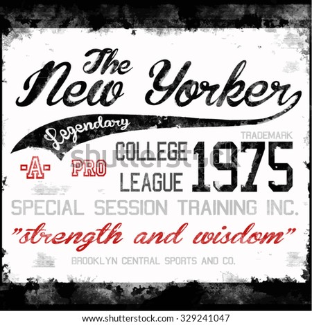 the new yorker sport t graphic design