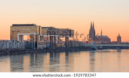 Similar – Image, Stock Photo Cologne church towers