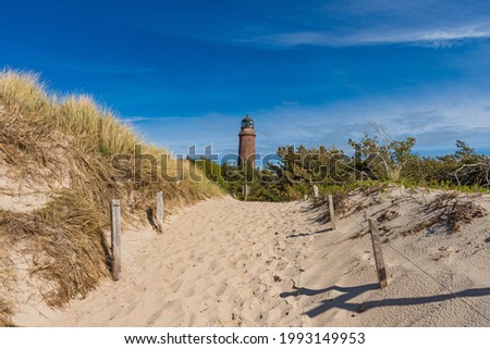 Similar – Image, Stock Photo Lighthouse Darßer Ort