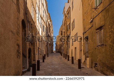 Similar – Image, Stock Photo Old town alley in Rovinj, Croatia